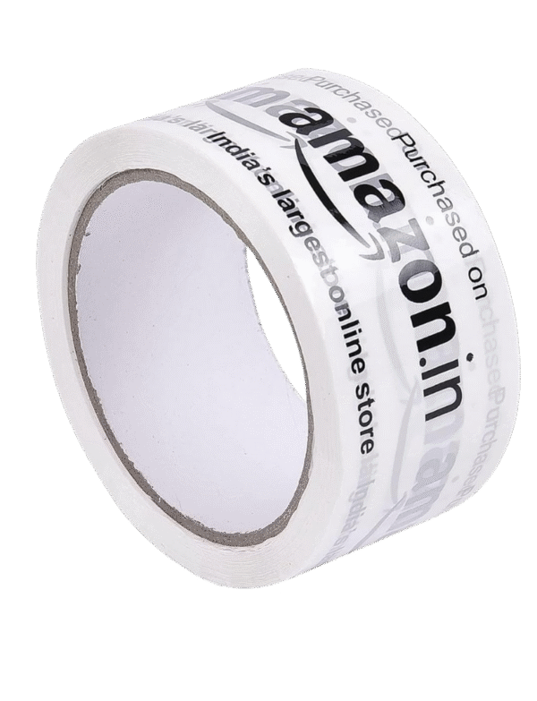 Amazon Printed White Packaging Tape