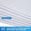 Plastic Corrugated Sheet White