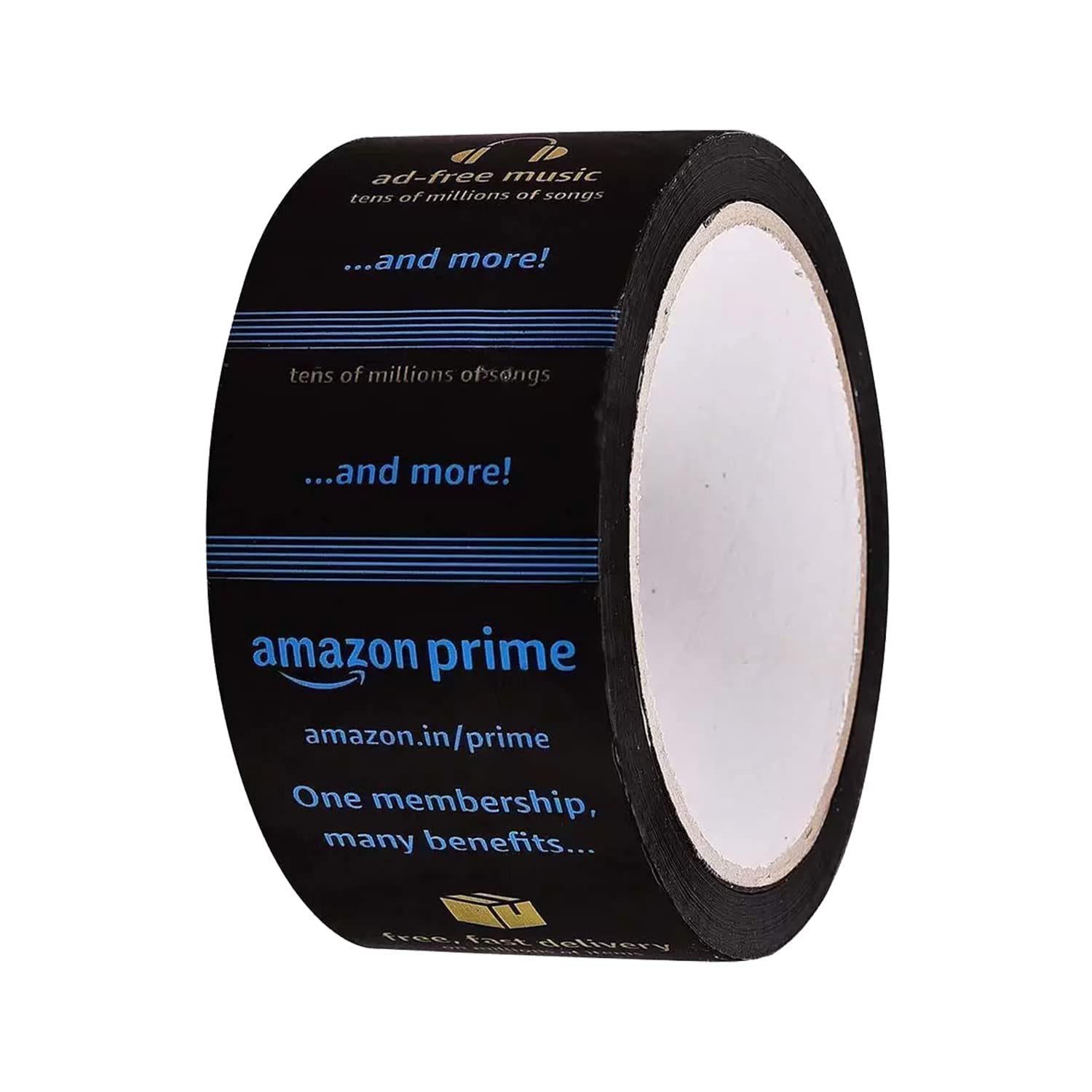 Amazon Printed Prime Packing Cello Tape - 65 Meters