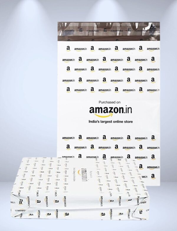 ANK E-Commerce Amazon Printed Courier Security Bag  (Pack of 100)