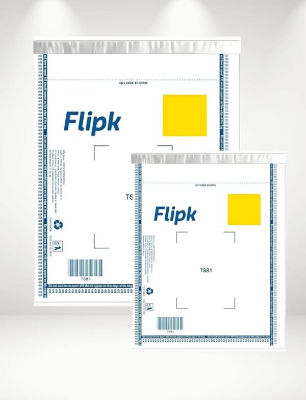 ANK Flipkart Barcode Courier Polybag Security Bag  (Pack of 100)